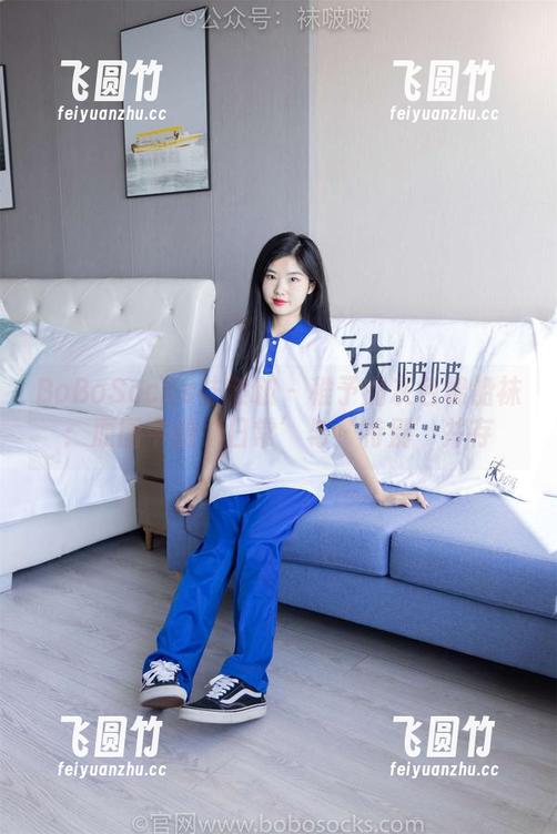 BoBoSocks袜啵啵 - 稚予的灰色棉船袜：原图中的‘日常’与‘特别’并存