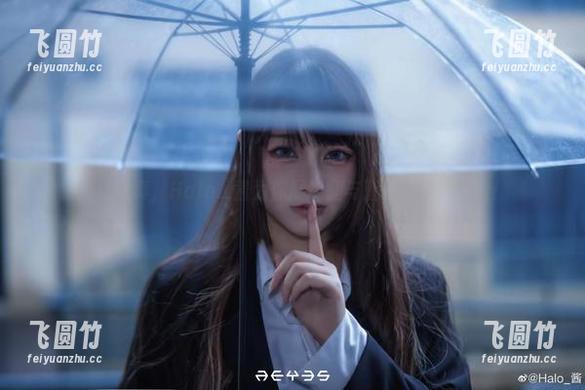 美脚写真，Halo_酱为你展现腿与魅力的极致结合！