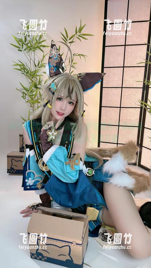 miko酱吖缠住了服装，却也缠住了你的视线，高清写真让人无法自拔
