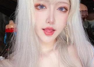 啾小妍终于秀出金发芭比写真，不想点赞都难！