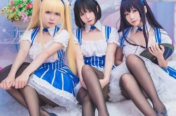 小野妹子w的蕾姆护护士姐cos，在图册里直接变身女神？