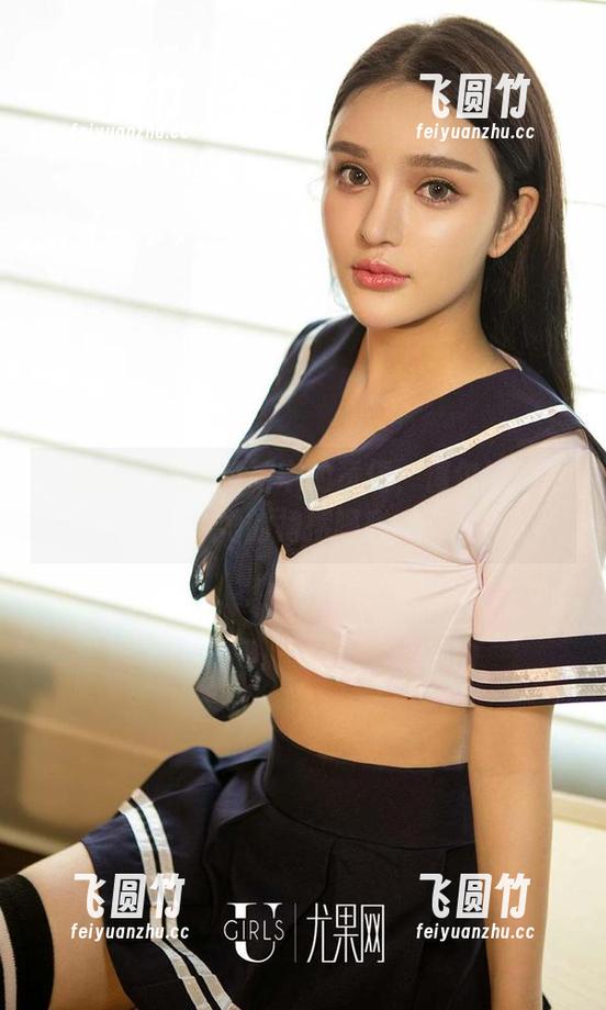 尤果网 - 和服系列中的童倩，偶尔也想为她的裙摆喝彩
