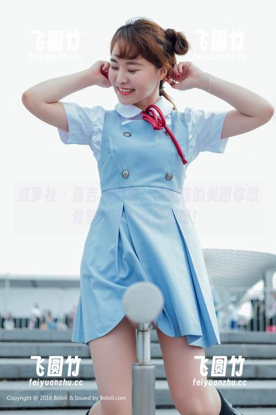 波萝社-夏美酱 波萝社 - 普吉岛旅拍,夏美酱的美图你想做壁纸吗?当然想呀!